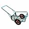 vozík RAPID IV - duša a plášť, komaxit, 450*640*280mm 485111