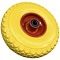 koleso na rudlu 260/20/75mm neprepichnuteľné, guličkové ložiská, kovový disk, 4930118