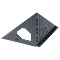 WOLFCRAFT uholník 3D VARIO PRO, nastaviteľný pre tesárov a stolárov, 5219000