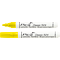 PICA lakový permanentný značkovač pre priemyselné použitie okrúhly hrot, vodoodolný žltý 524/44