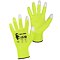 CXS rukavice pracovné BRITA TOUCH, máčané v PU, Cu vlákno v koncoch ukazováka a palca, veľ. 7
