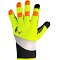CXS rukavice pracovné BENSON, kombinované, dlaň mikrovlákno a nylon s PU, reflexné, veľ. 9