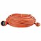 EMOS kábel 230V predlžovací 30m/1Z 3*1,5mm oranžový P01130