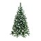 stromček vianočný ASPEN 220cm, zasnežené konce, stojan