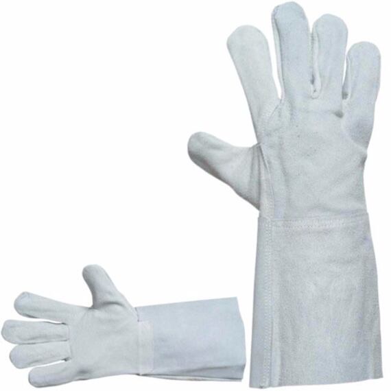 ČERVA rukavice MERLIN celokožené 15cm tuhá manžeta, certifikát na zváranie 0102001199110