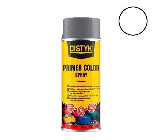 DISTYK Primer color spray 400ml RAL9003 signálna biela základná TP19003D