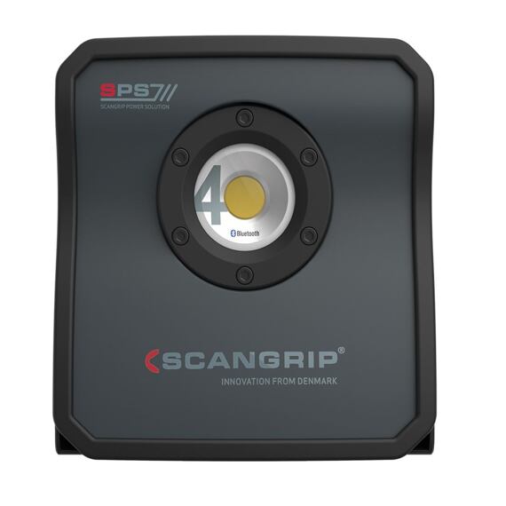 SCANGRIP NOVA 4 SPS LED COB reflektor s funkciou SPS, Bluetooth, 400-4000lm, 11,1V/4Ah, 03.6000