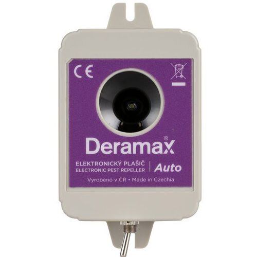 DERAMAX Auto ultrazvukový plašič (odpudzovač) kún a hlodavcov do auta 0210