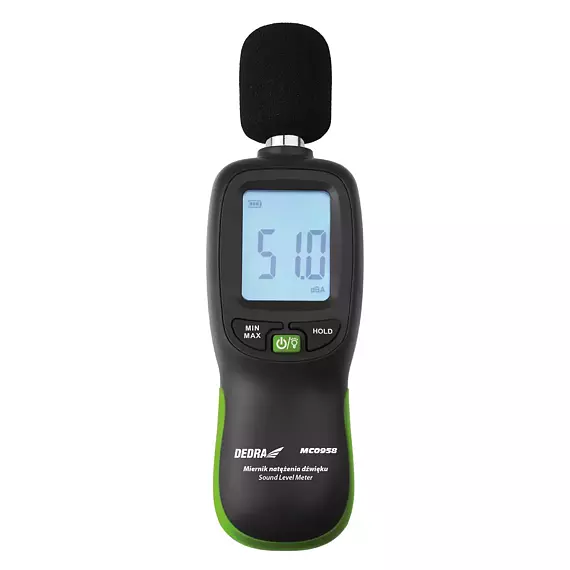 DEDRA merač intenzity zvuku, decibelmeter, sonometer, MC0958