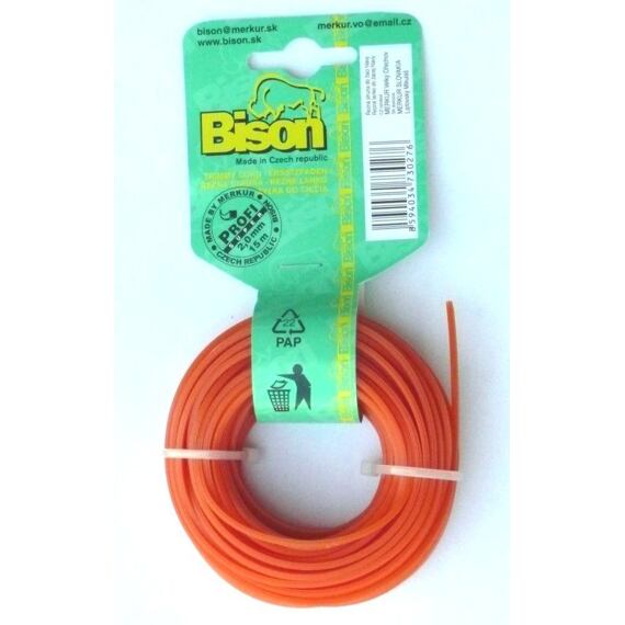 struna BISON oranžová 2,0mm/15m