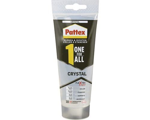 PATTEX One for All Crystal 80g tuba lepidlo/tmel 356