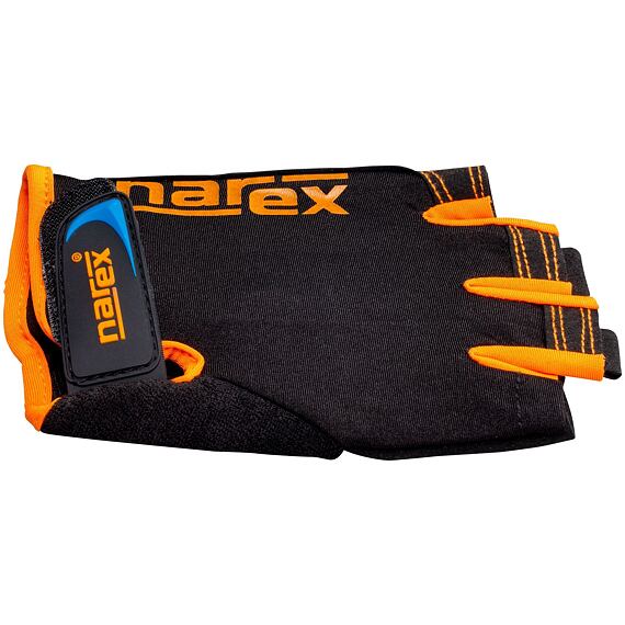 NAREX rukavice pracovné FG-L, bezprstové, odolná dlaň