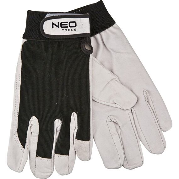 NEO TOOLS rukavice pracovné 10" jemná koža 97-603