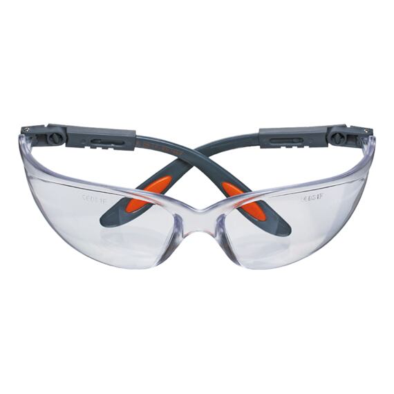 NEO TOOLS okuliare ochranné číre polykarbonát, regulácia ramienok 97-500