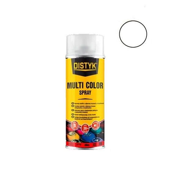 DISTYK Multi color spray 400ml RAL9010 biela matná TP090101