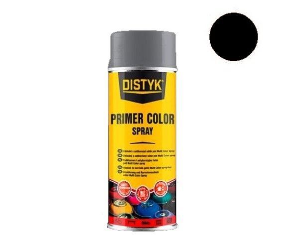 DISTYK Primer color spray 400ml RAL9011 grafitová čierna základná TP19011D