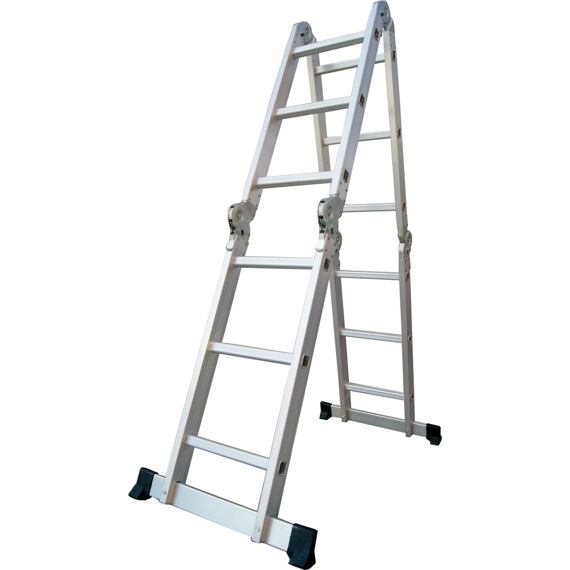 FIELDMANN rebrík multifunkčný FZZ 4107, rebrík 360cm, štafle 174cm, nosnosť 150kg,