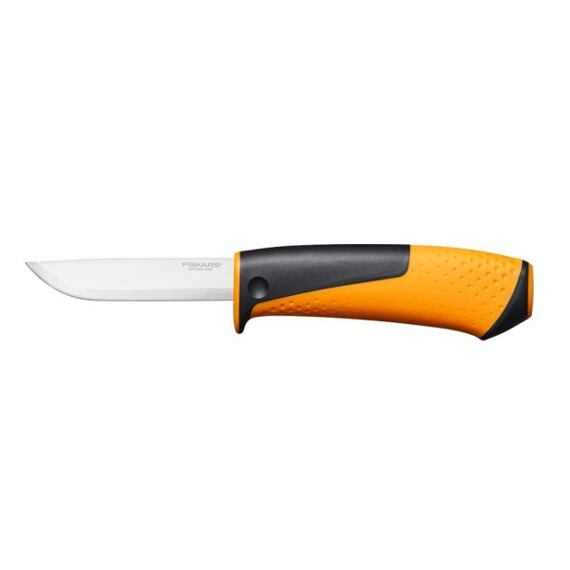FISKARS 1023618 nôž univerzálny Hardware + puzdro + brúska, 22cm