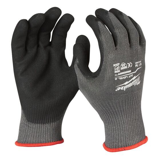 MILWAUKEE 4932471424 rukavice s dvojitou vrstvou nitrilu, stupeň ochrany 5, veľkosť M/8