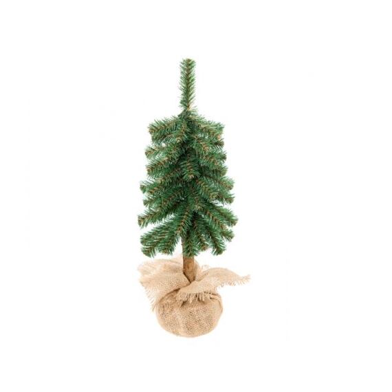 stromček vianočný SMREK 70cm, drevený kmeň