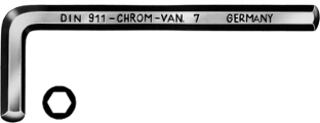 ARNDT imbus 4 mm CrV čierny predĺžený 145*25 mm