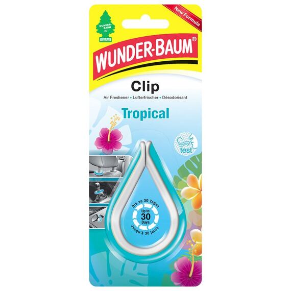Wunder-baum vôňa do auta Clip tropical WB-67400
