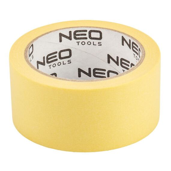NEO páska maskovacia maliarska 48mm*40m, vhodná na vonkajšie použitie, nezanecháva lepidlo, žltá 56-