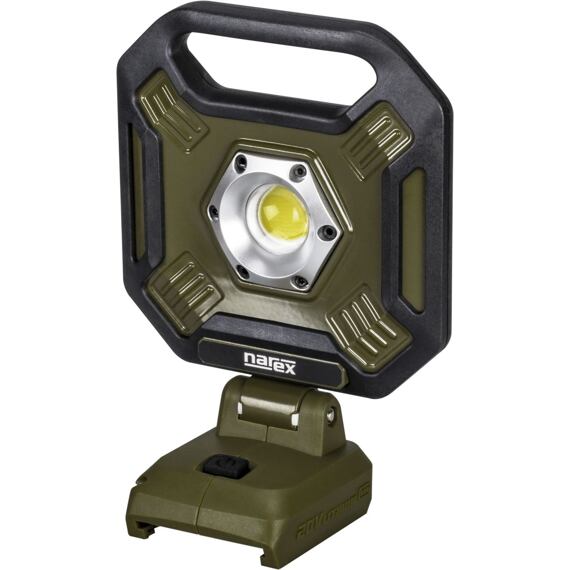 NAREX Camouflage CR LED 20, aku COB LED reflektor 20V, 2000lm, USB port, bez batérie, krabica