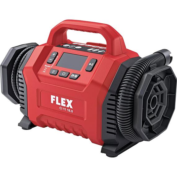 FLEX CI 11 18.0 aku kompresor 12/18V, max.tlak 11bar, 13l/min., príslušenstvo, 506648
