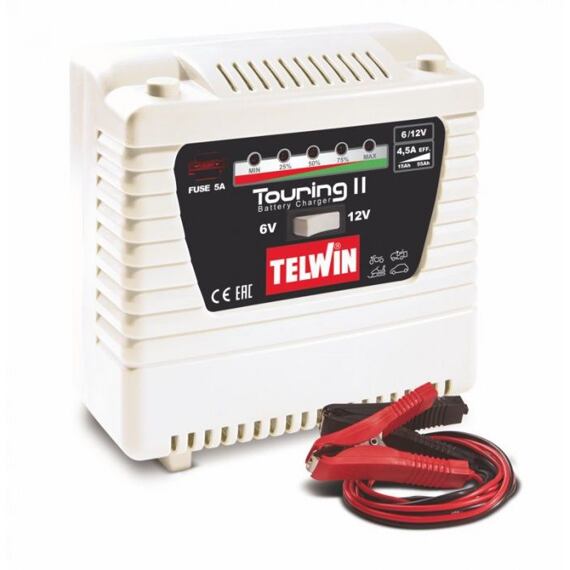 TELWIN TOURING 11 nabíjačka autobatérií 6-12V, kapacita max. 55Ah