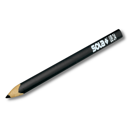SOLA UB 24 ceruzka čierna, vhodná na dlaždice, keramiku a plast, píše na všetky povrchy, 24cm