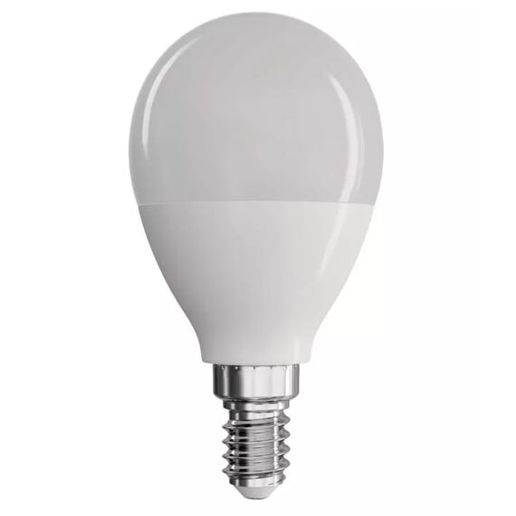 EMOS ZQ1230 LED žiarovka Classic Globe 8W E14 teplá biela
