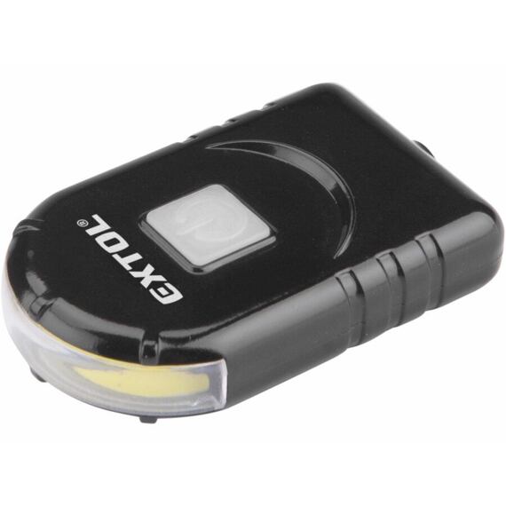 EXTOL Light svetlo na čiapku s klipsňou, magnet, 160 lm, USB nabíjanie 43182