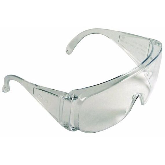ČERVA okuliare ochranné BASIC návštevnícke, číre, vhodné aj cez dioptrické 5191