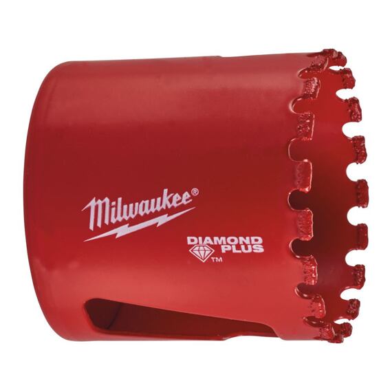 MILWAUKEE 49565640 vykružovacia píla 44mm Diamond Plus, tvrdá dlažba, liatina, vŕtačka+uhlová brúska