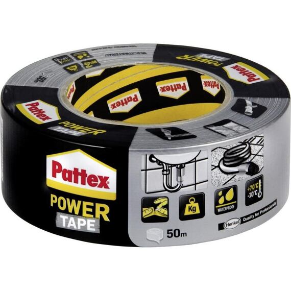 PATTEX páska Power Tape 50mm*50m strieborná 813
