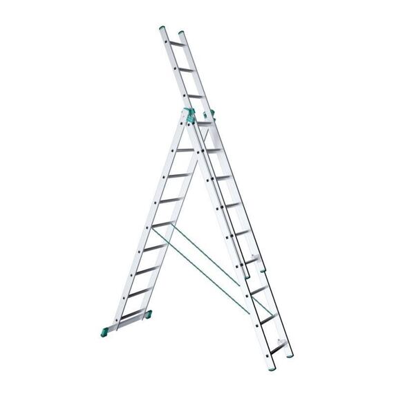 ALVE 7607 rebrík trojdielny EUROSTYL 3*7 201/399cm