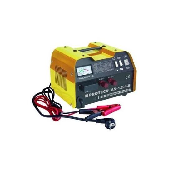 PROTECO nabíjačka autobatérií 12/24V elektronická s funkciou START, 40-700Ah, Pb, 51.08-AN-1224-S
