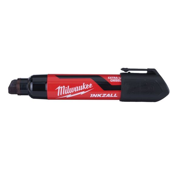 MILWAUKEE 4932471558 značkovač INKZALL „XL“ čierny, rýchloschnúci, betón+drevo+kov+plast