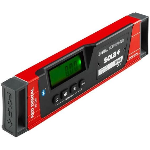 SOLA RED DIGITAL digitálna vodováha/sklonomer 250mm s Bluetooth