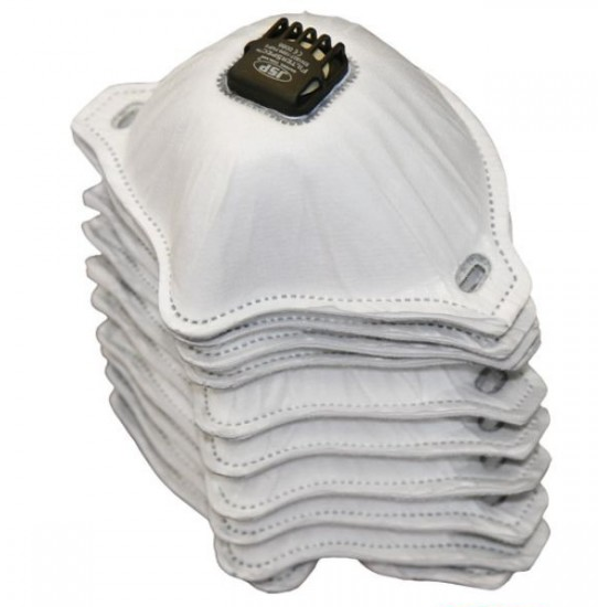JSP FILTERSPEC PRO - náhradný respirátor pre kombinované uzavreté okuliare FFP2 (10ks) 0704008099999