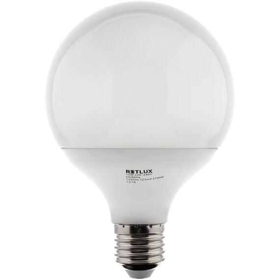 RETLUX RLL 277 LED žiarovka Big Globe 20W, teplá biela 3000K, 1800lm, G120, E27