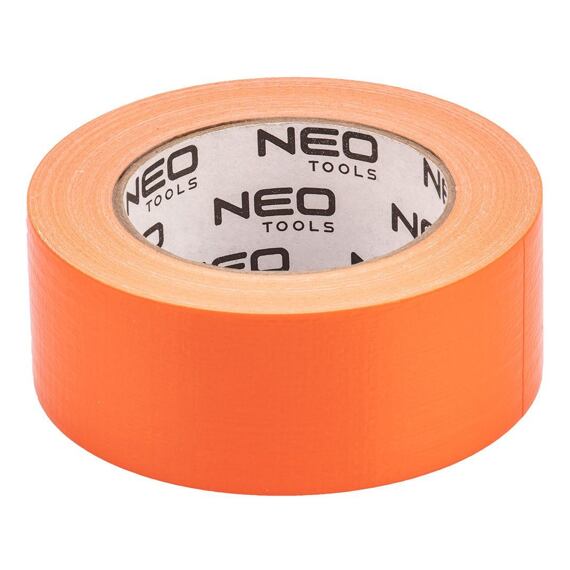 NEO páska stavebná pevná 48mm*40m na všetky povrchy, oranžová 56-037