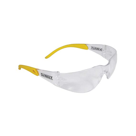 DeWalt DPG54-1D okuliare ochranné číre, norma EN166, UVA a UVB 99,9%