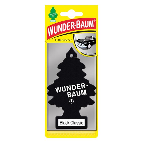 Wundier-baum vôňa do auta Black Classic WB-15100