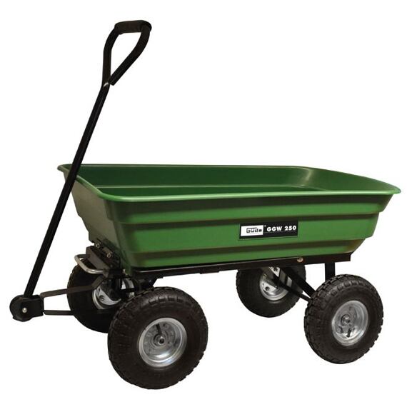 GÜDE GGW250 vozík záhradný sklápací, 75l, max. nosnosť 250kg, 94336