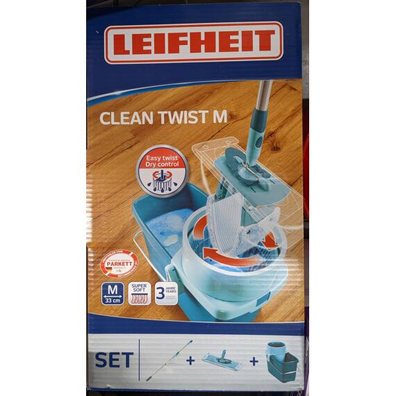 LEIFHEIT mop TWIST System NEW 33cm, komplet 20l obdĺžnik 354143