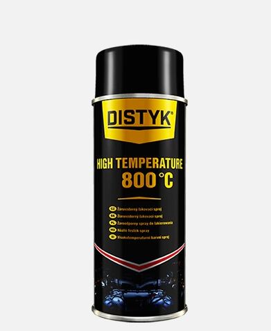 DISTYK High Temperature spray 800°C, 400ml čierna TA50103D