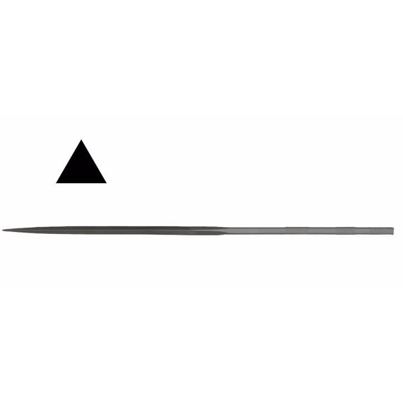 AJAX pilník ihlový trojuholníkový 140/3 5*2 PJTn AJ21387-1430