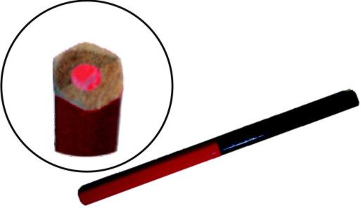 ceruzka tesárska 2-farebná 18cm 107015